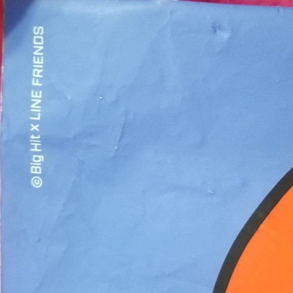 LINE FRIENDS VAN/Tata BT21 Plastic Shopping Bag NY - Picture 8 of 8